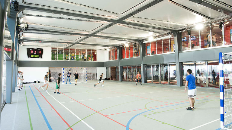 A Sportsplex provides passengers with a range of activity options.