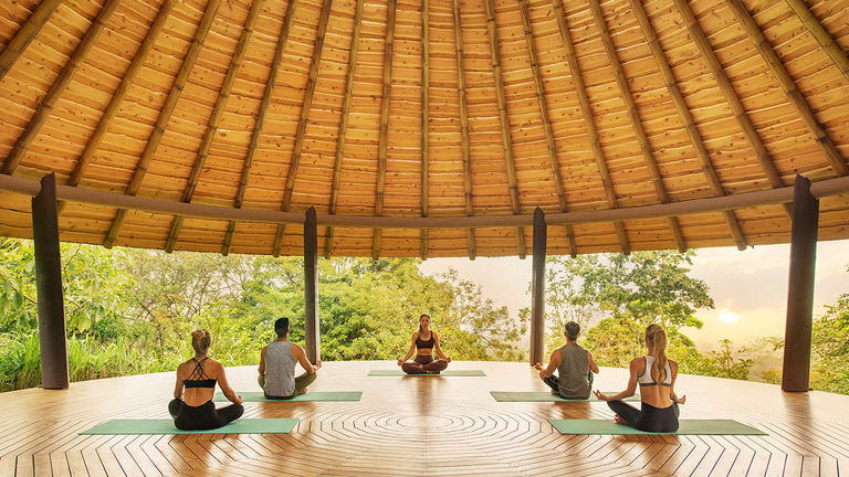 All on-site activities are complimentary, including yoga.