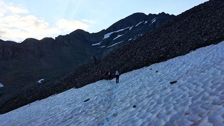 As part of the package, hotel guests will ascend the peak alongside guides from San Juan Outdoor Adventures. // © 2017 Michelle Juergen