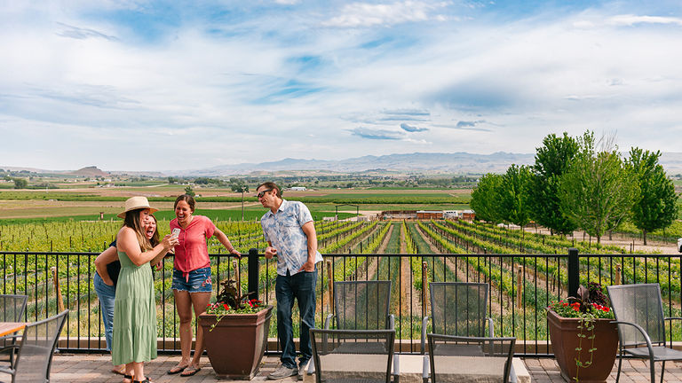 Dolsby suggests pairing winery visits with Idaho’s other attractions.