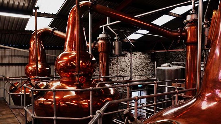 Everything is 100 percent handcrafted at Dingle Distillery.  // © 2017 Dingle Distillery