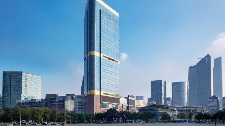 <b>Guangzhou Marriott Hotel Tianhe Exterior</b>. Images powered by <a href=_-2.html title="Leonardo Worldwide" target="_blank">Leonardo</a>.