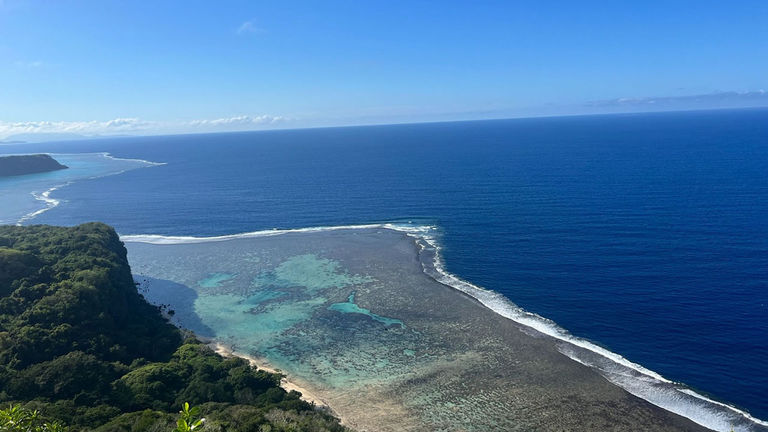 Guests at Wakaya Private Island Resort & Spa can take an exhilarating hike up Chieftain’s Leap.