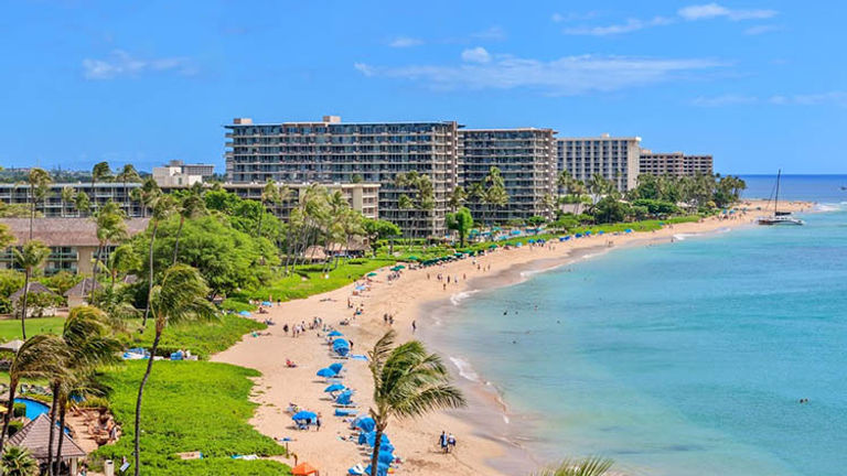 KBH’s location on Kaanapali Beach offers easy access to places such as Whalers Village, which features 66 stores and restaurants. // © 2018 Kaanapali Beach Hotel