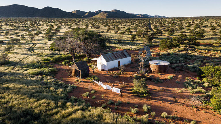 Klein Jan restaurant serves five-star meals in a renovated century-old homestead.