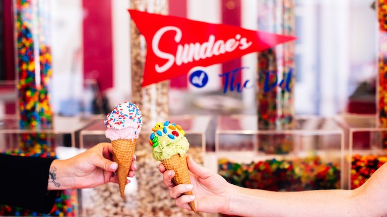 On-site scoop shop Sundae's is a hit with guests of all ages.