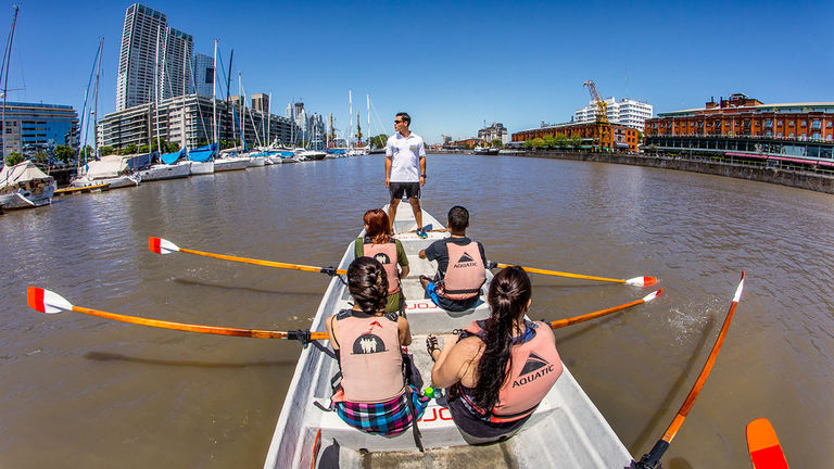 Puerto Madero is an up-and-coming area of Buenos Aires.