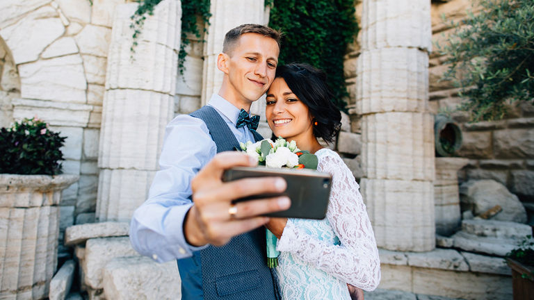 Social media should be considered when designing a wedding experience.