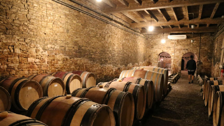 Take a trip to Beaune, Burgundy, to visit the Drouhin cellar which dates back to the 13th century. // © 2016 Mindy Poder