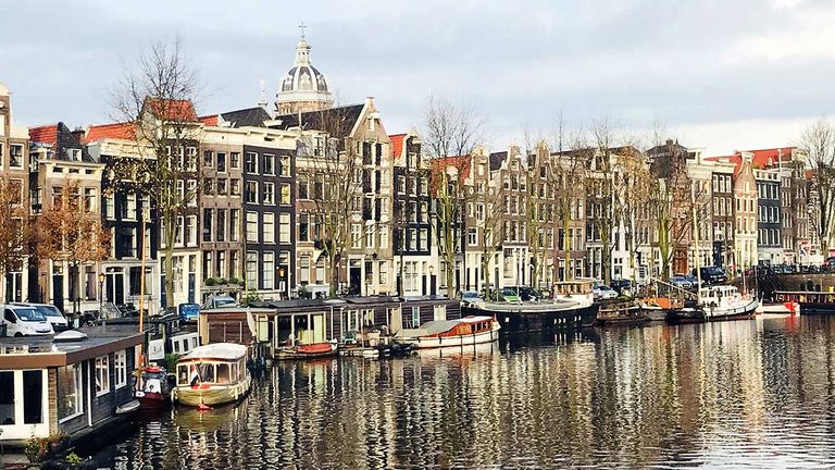 The abbreviated weeklong, winter version of Contiki's 13-day European Discovery trip began in Amsterdam.