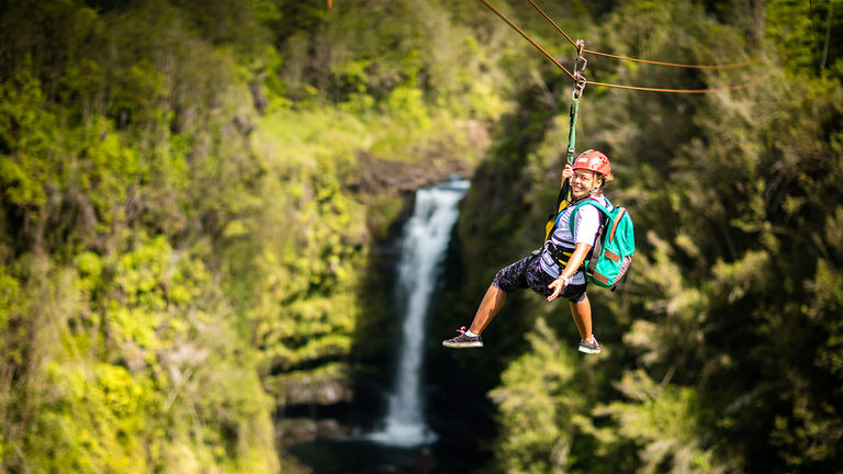 The east side of Hawaii Island is growing in popularity, and zipline tours with KapohoKine Adventures are adding to Hilo’s appeal.