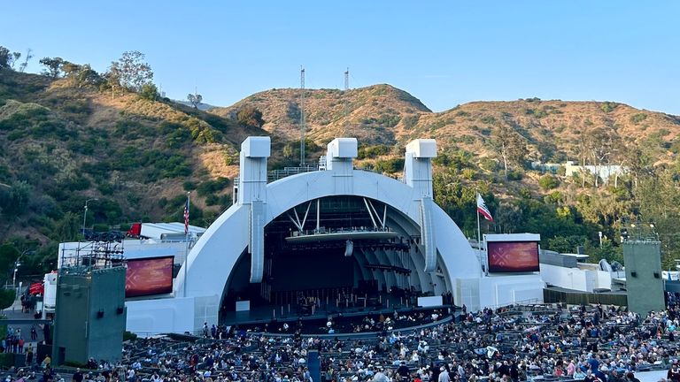 The Hollywood Bowl is a classic Los Angeles music venue less than 1 mile from the hotel.