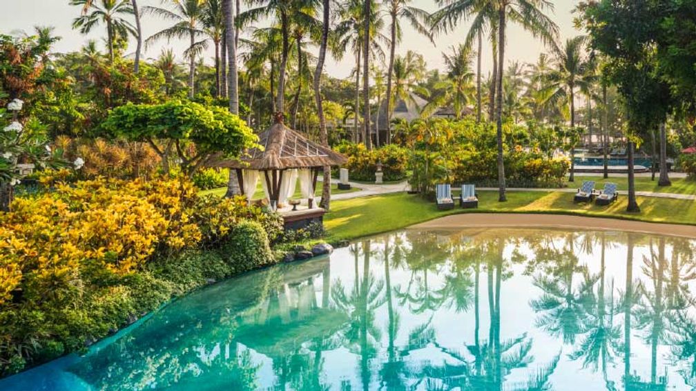 The Laguna has seven landscaped lagoons and pools. // © 2017 The Laguna, a Luxury Collection Resort & Spa, Nusa Dua, Bali 2