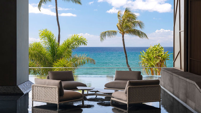 The Lanai venue is exclusive to Hokupaa guests.