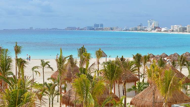 The new Hyatt Ziva Cancun is located on popular Punta Cancun. // © 2016 Valerie Chen