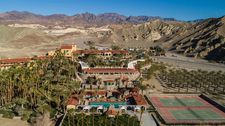 The recently refreshed The Inn at Death Valley features a classic look with updated features.