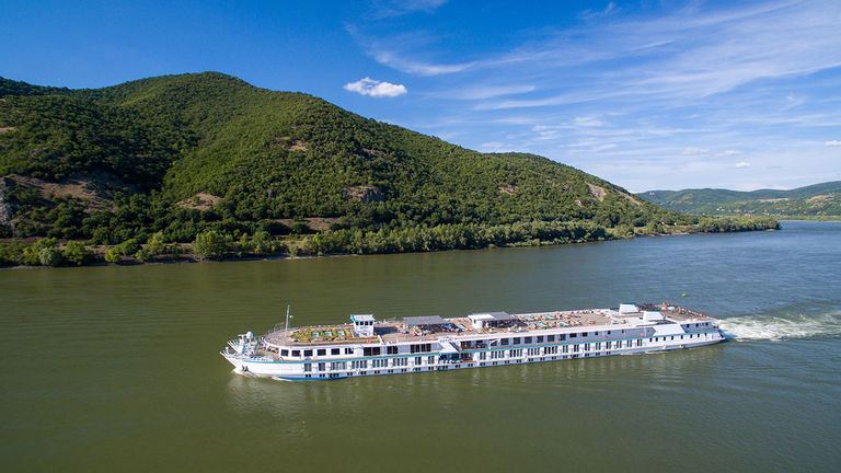 The Riverside Mozart, formerly owned by Crystal Cruises, is an 81-suite vessel that can hold 162 guests.